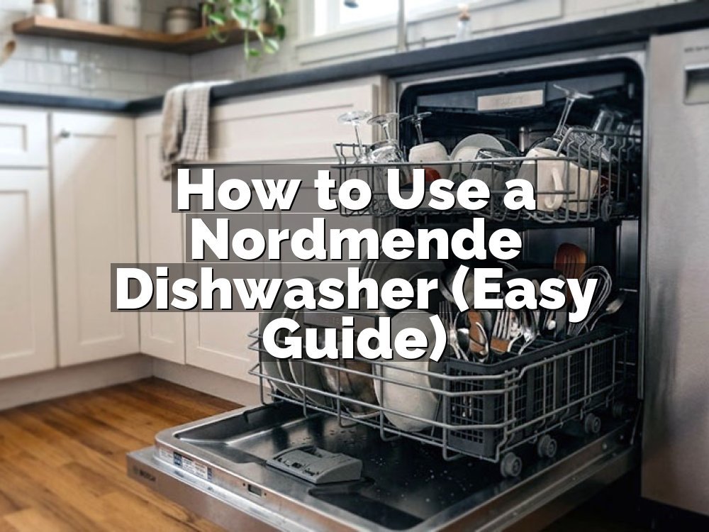 How to Use a Nordmende Dishwasher (Easy Guide)