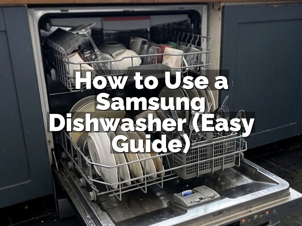 How to Use a Samsung Dishwasher (Easy Guide)