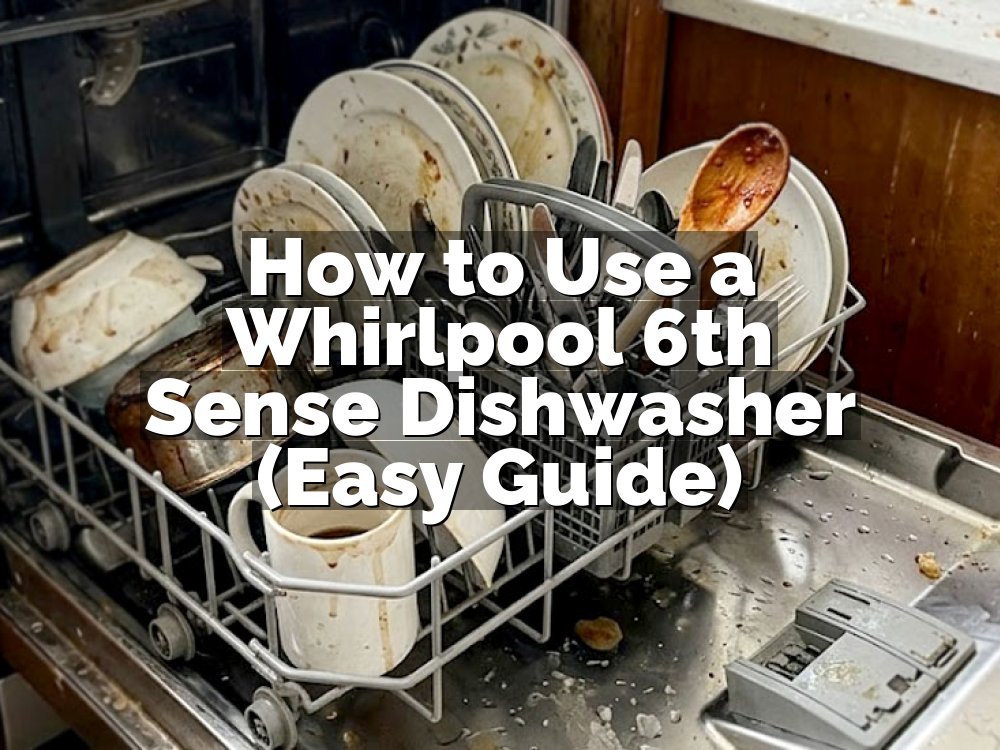 How to Use a Whirlpool 6th Sense Dishwasher (Easy Guide)