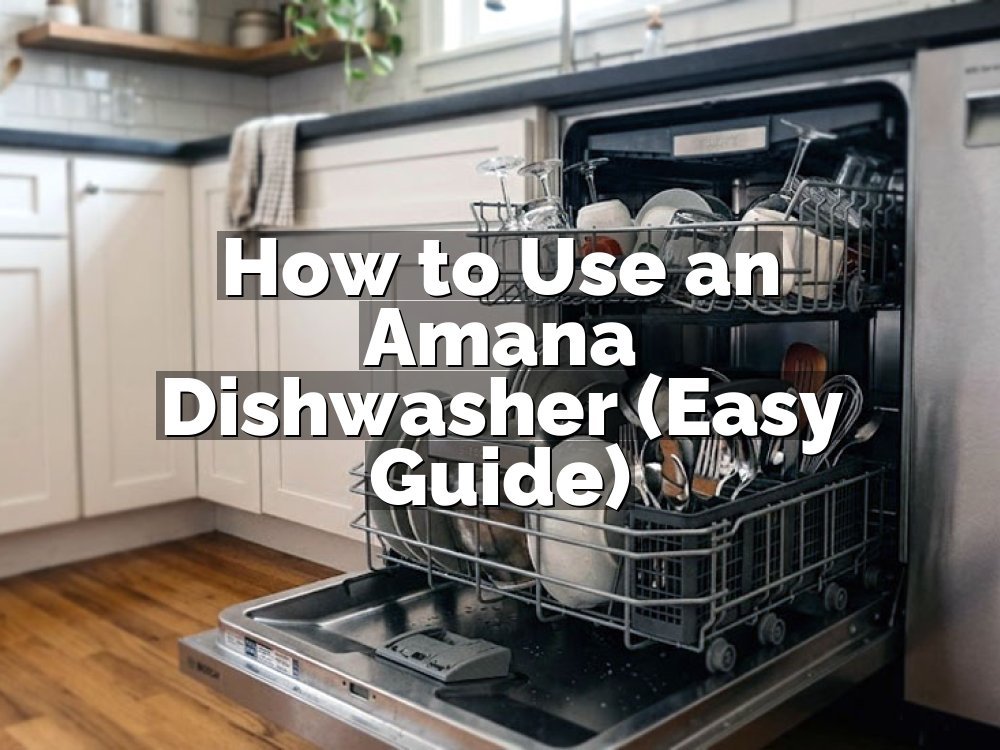 How to Use an Amana Dishwasher (Easy Guide)