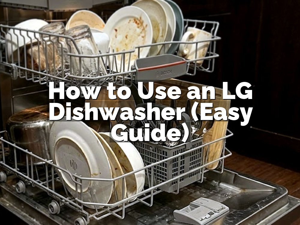 How to Use an LG Dishwasher (Easy Guide)