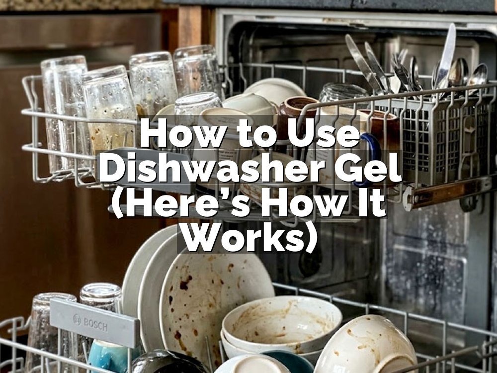 How to Use Dishwasher Gel (Here’s How It Works)