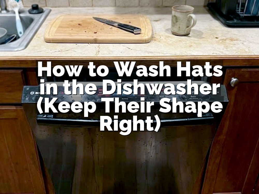 How to Wash Hats in the Dishwasher (Keep Their Shape Right)