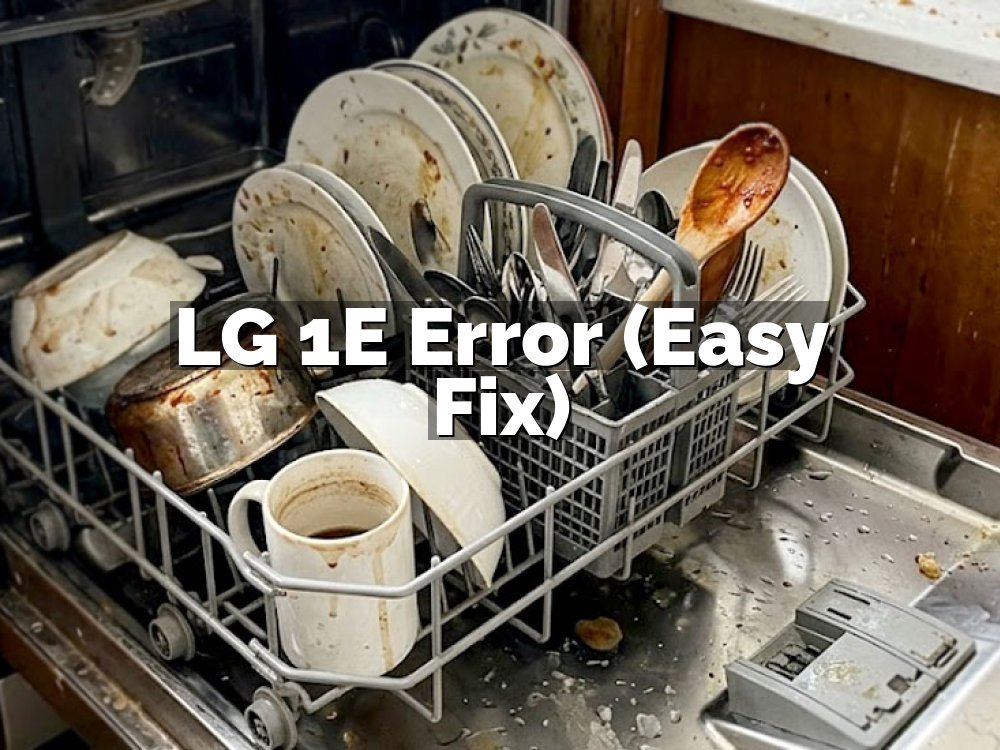 LG 1E Error (Easy Fix)