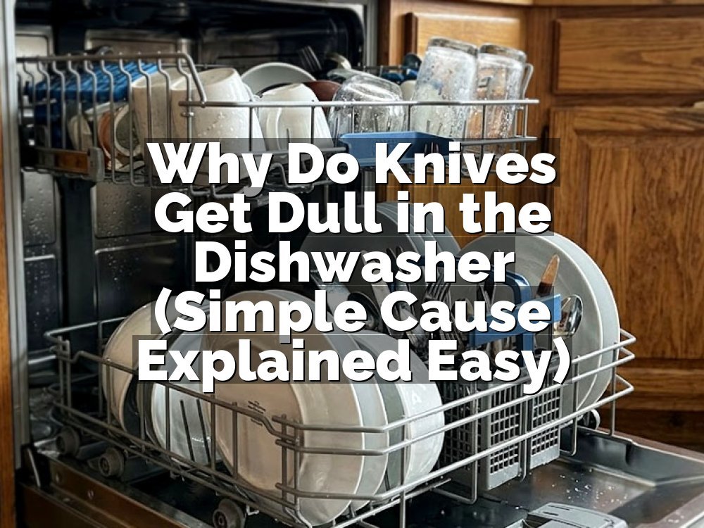 Why Do Knives Get Dull in the Dishwasher (Simple Cause Explained Easy)