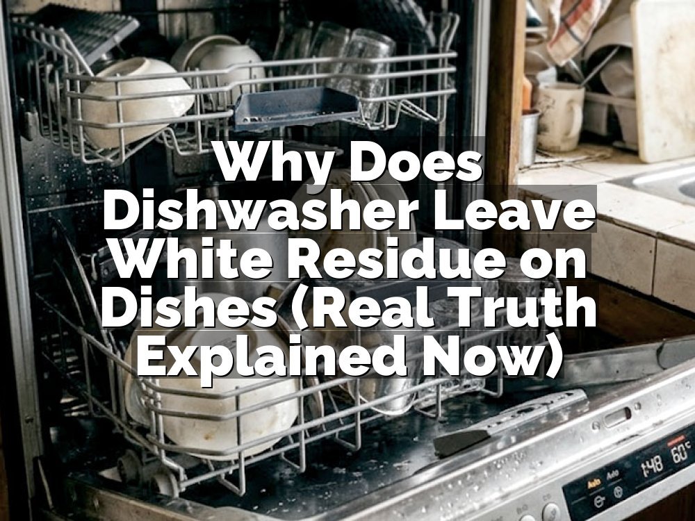 Why Does Dishwasher Leave White Residue on Dishes (Real Truth Explained Now)