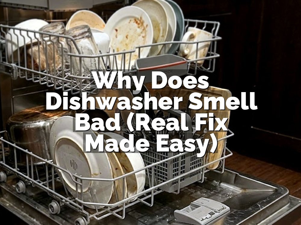 Why Does Dishwasher Smell Bad (Real Fix Made Easy)