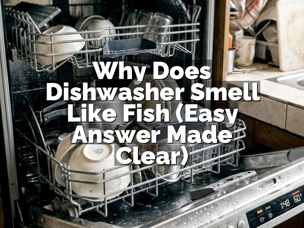 Why Does Dishwasher Smell Like Fish (Easy Answer Made Clear)