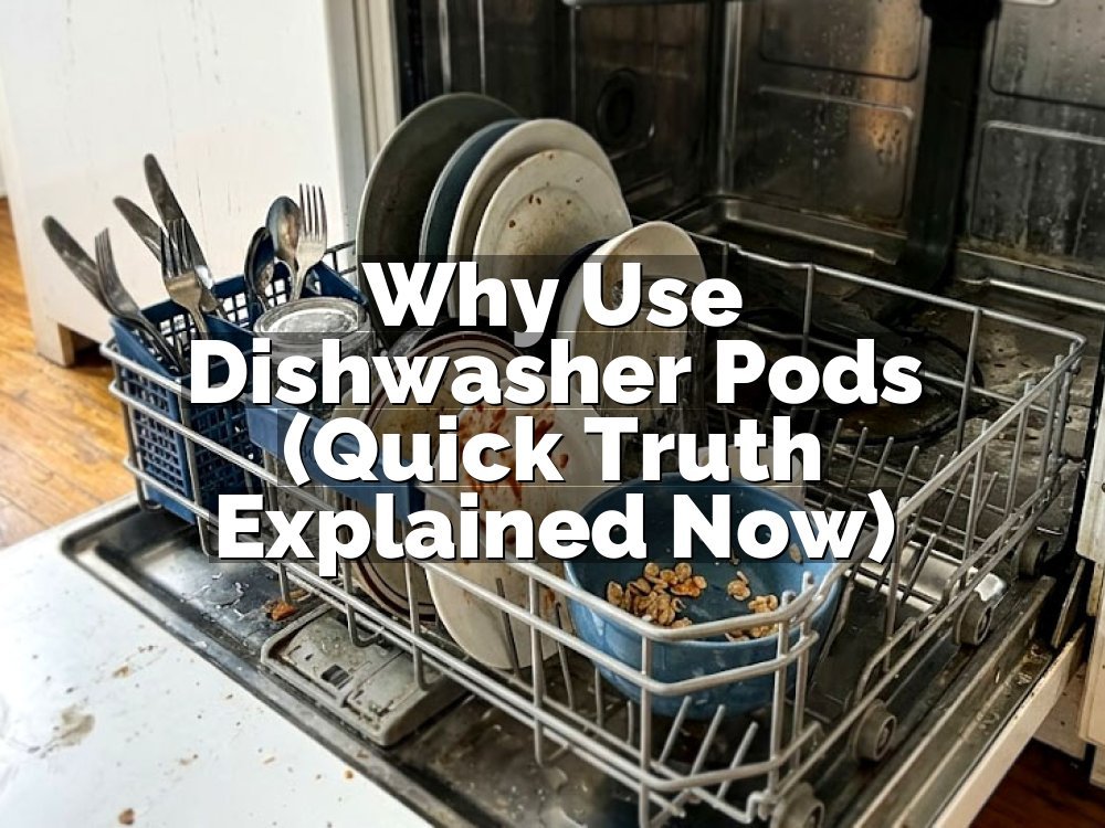 Why Use Dishwasher Pods (Quick Truth Explained Now)