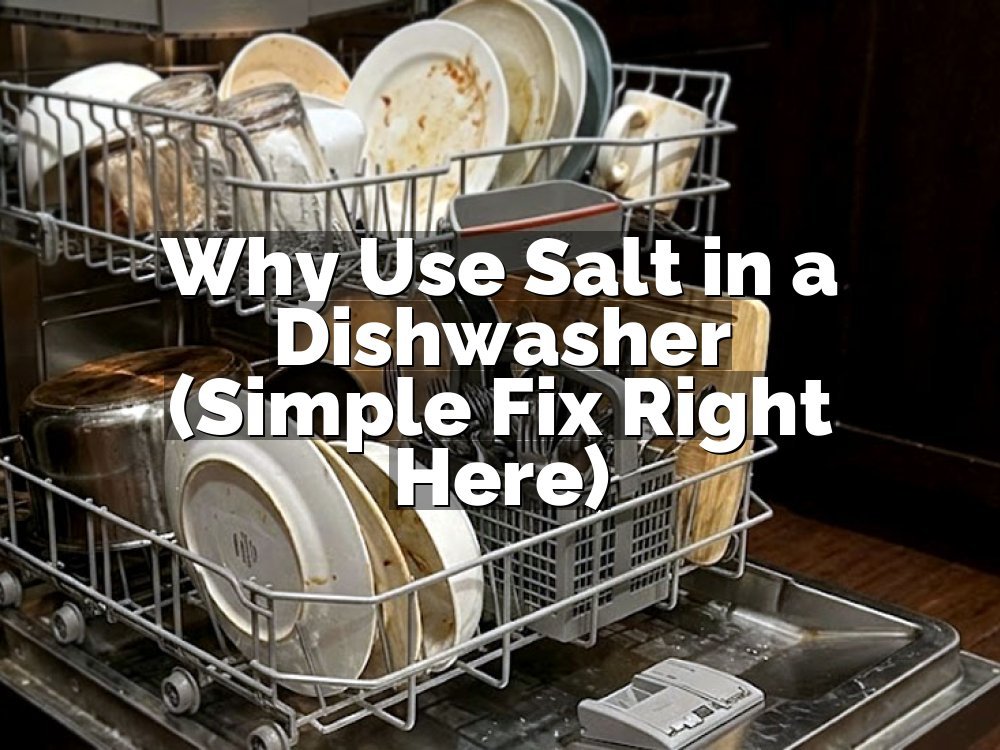 Why Use Salt in a Dishwasher (Simple Fix Right Here)